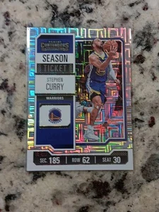 Biglietto Stagione Stephen Curry 2023-24 Contenders Mojo Warriors #55 - Foto 1 di 2