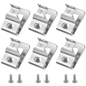 Paquete de 6 clips de gancho con tornillo para herramientas eléctricas Dewalt - Bild 1 von 7