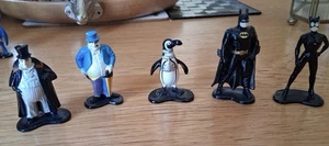 Die Cast Metal DC Comics Mini Figures - Batman, Joker, Penguin, Superman - Picture 1 of 2