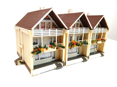 Faller - 3x Wohnhaus Reihenhaus - 131249 - H0 - Gebäude Häuser Haus ---- BM 1186 - Bild 1 von 4