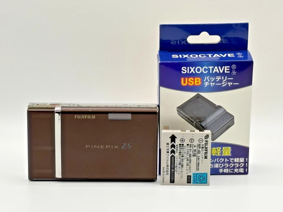 [EXC+5] FUJIFILM FINEPIX Z5 fd Brown Digital camera From Japan 5081101 - Image 1 of 4