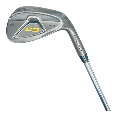 MaxFli C3 Sand Wedge 56° 12° True Temper Steel Shaft 35" Right-Handed Lamkin - Image 1 of 4