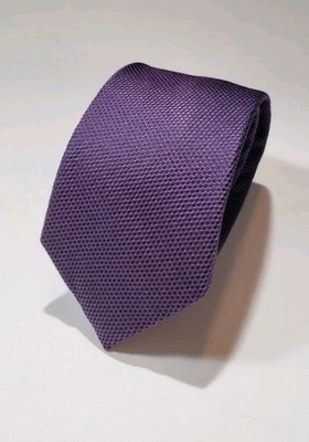 Charles Tyrwhitt Tie 59.25" Purple Solid Silk - Image 1 of 4