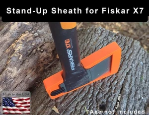 Funda de pie Fiskar X7 Hacha - Hecha en EE. UU. - Imagen 1 de 6