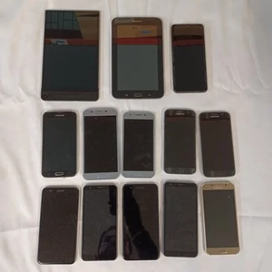 Lot of 13 Android devices NO LOCK NO SCREEN DAMAGE - Picture 1 of 5