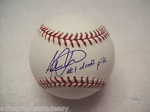 ANDREW BRACKMAN CINCINNATI REDS BASEBALL MLB FIRMATO CON CERTIFICATO DI AUTENTICITÀ - Foto 1 di 2
