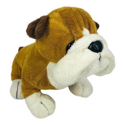Ganz Webkinz Bulldog 9" Plush Puppy Dog HM126 Brown Tan Stuffed Animal No Code - Image 1 of 4