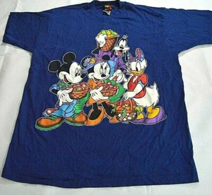 Camiseta Mickey Unlimited Vintage Jerry Leigh Disney Dibujos Animados Azul Para Hombre Talla Única - Imagen 1 de 7