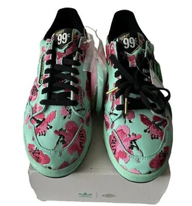 Adidas Arizona Men’s Size 9 Continental 80 Green Tea 2019 Rare Cherry Blossom - Picture 1 of 21