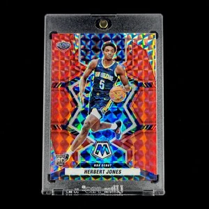 Herbert Jones RC - 2021-22 Mosaic NBA Debut Rookie Red Mosaic Prizm Holo SP #280 - Picture 1 of 2
