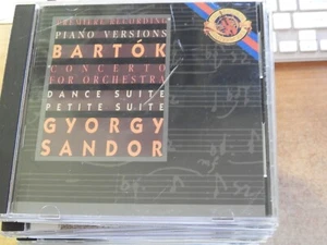 GYORGY SANDOR PIANO VERSIONS BARTOK (CD) - Foto 1 di 2