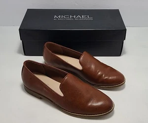 Mocasín sin cordones Michael By Michael Shannon Sherrill coñac 103652 para mujer talla 7 - Imagen 1 de 8