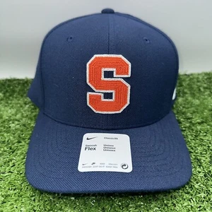 Syracuse University Nike Classic99 Hat Cap Otto Orange Blue Swoosh Flex OSFM NWT - Picture 1 of 6