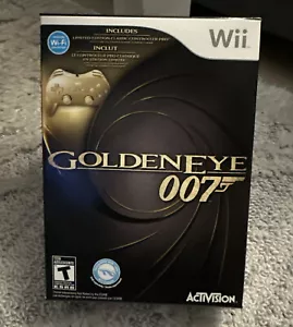 Goldeneye 007 with Golden Controller for Nintendo Wii- Not Sealed - Picture 1 of 5