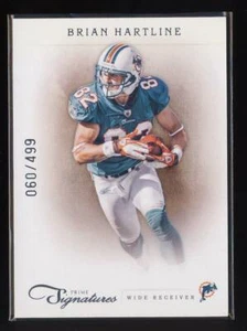  2011 Prime Signatures #24 Brian Hartline /499 BASE BX2 - Picture 1 of 2