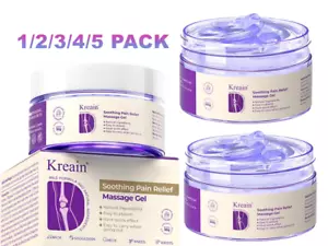Kreain Joint Pain Gel Rapid Relief Muscle Therapy Gel, Soothing Pain Massage Gel - Picture 1 of 17
