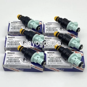 6PCS Fuel Injectors OEM 0280150415 For BMW E36 325i M50 M52 M50B25 M52B25 2.5L - Bild 1 von 6