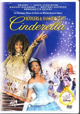 Rodgers & Hammersteins CINDERELLA (1997) WHITNEY HOUSTON / BRANDY DVD R1  - Image 1 of 2