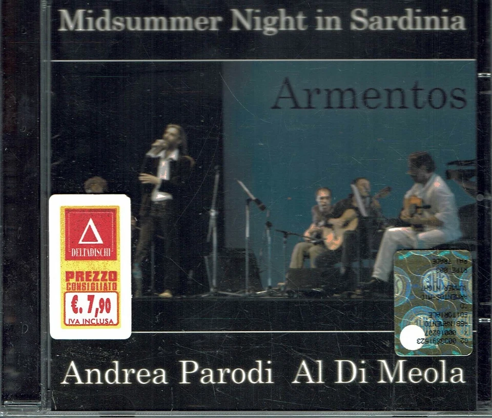 CD17 29 Andrea PArodi Al di Meola Armentos Rai trade Indie Helikonia NUOVO