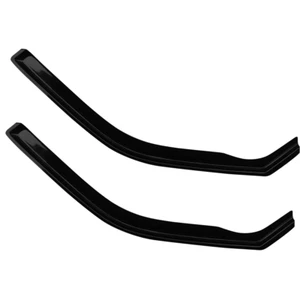 VW Transporter T5/T6 2door VAN 2003-onwards wind deflectors 2pcs Black - Picture 1 of 18