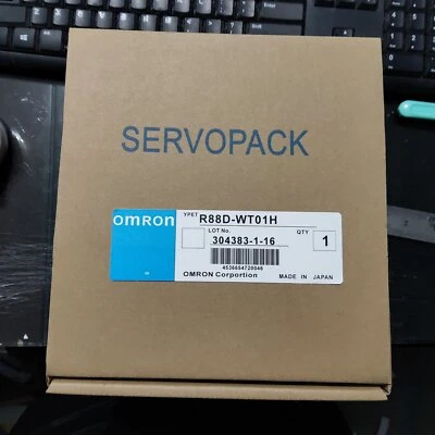 1PC New Omron R88D-WT01H R88DWT01H Servo Driver Expedited Shipping - Image 1 of 4