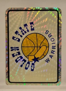 GOLDEN STATE WARRIORS Rare Vending Machine Prism Sticker Vintage NBA Era - Picture 1 of 2