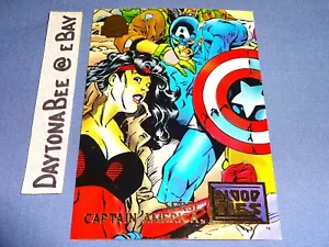 Marvel Universe 1994 #34 Captain America Sersi Fleer Blood Ties Part 7 of 9 Xmen - Bild 1 von 2