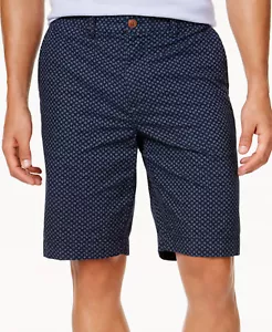 NEU HERREN TOMMY HILFIGER 9" MIKROBLUMENDRUCK BLAU BAUMWOLLE SHORTS 40 - Bild 1 von 2