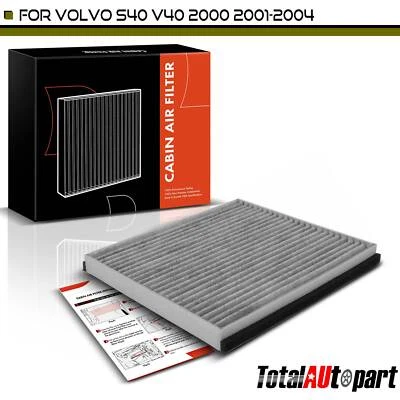 Nuevo filtro de aire de cabina de carbón activado para Volvo S40 V40 2000 2001 2002 2003 2004 Foto 1 de 4