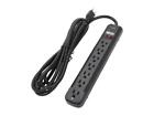 Tripp Lite TLP712B 7 Outlets 1080 Joules 12 Feet Cord Black Protect It! Surge Su
