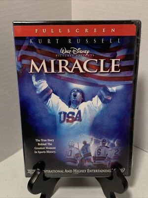 MIRACLE - Disney - Kurt Russell FULL SCREEN DVD NEW/SEALED 2 disc Set - Image 1 of 4