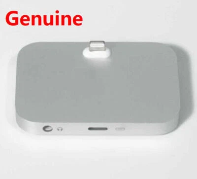 Original Apple iPhone Lightning Dock A1605 Charging Base Silver--Great Projects - Image 1 of 4