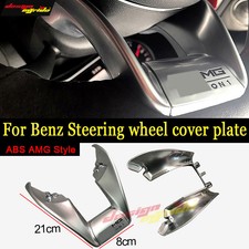 DIY SILVER PLATA CUBIERTA BOTON FRENO DE MANO para MERCEDES GLC X253 2016/< AMG