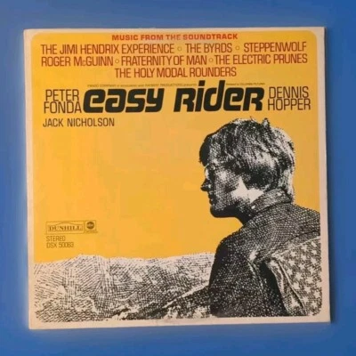 EASY RIDER LP  Original Movie Soundtrack 1969  Dunhill vinyl - The Jimi Hendrix  - Image 1 of 2