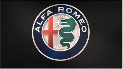 NEW Big Logo ALFA ROMEO BLACK FLAG BANNER SIGN 3X5 FEET MITO BRERA - Image 1 of 1