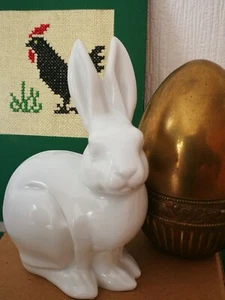  Fürstenberg Jahres-Hase "Der Weltenbummler" 2006, weiß  - Bild 1 von 6