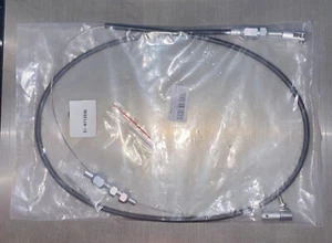Universal Hi-Tech Throttle Cable Kit Black - Picture 1 of 2