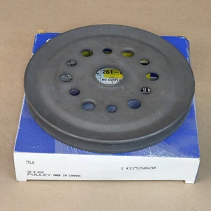 1966-1967 Corvette Crankshaft Pulley - 300 HP Single Groove Lower 3755820 BC NOS - Picture 1 of 8