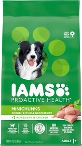 IAMS Proactive Health Minichunks Adult Dry Dog Food with Real Chicken and Whole - Picture 1 of 12