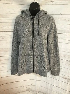No Boundaries Women’s Jacket Zipper Front Hooded Black Soot Size XXL 19 - Picture 1 of 7