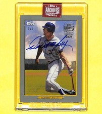 2023 Topps Archives Signature Series Dale Murphy 1/1 Auto Autograph Card Braves 
