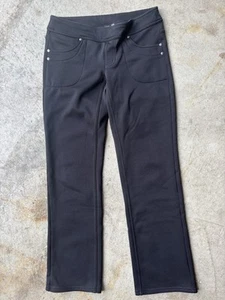 Athleta Pants Back Side Pockets Stretch Black Women Small - Picture 1 of 7