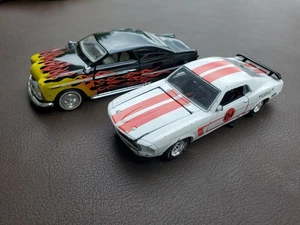 Lattine Toys 1/38 1969 Ford Mustang Racer 302 e 1949 Ford custom street rod - Foto 1 di 9