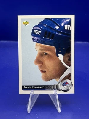 1992-93 Upper Deck Sergei Nemchinov #298 (EX) - Image 1 of 2