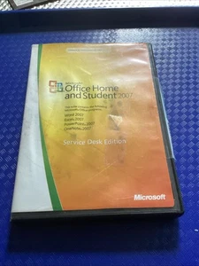 Microsoft Office Home and Student 2007 Service Desk Edition with Product Key - Picture 1 of 6