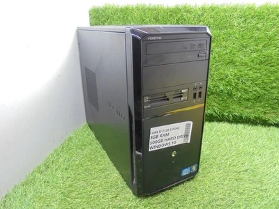 DELL VOSTRO 260  INTEL i3 2120 3.3GHZ 500GB HDD 8GB WINDOWS 10 PC TOWER MT UK - Image 1 of 2