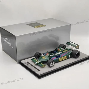 1/18 Tecnomodel Mythos Series Lotus 79 1979 ltaly GP Car #1 Mario Andretti Green - Picture 1 of 14