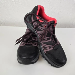 Salomon Damen Trail Laufschuhe UK 5 EU 38 Schwarz Pink Contagrip Ortholite - Bild 1 von 13