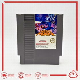 MEGA MAN PAL A CAPCOM &ndash; ITALIANO ORIGINALE &ndash; NINTENDO ENTERTAINMENT SYSTEM NES