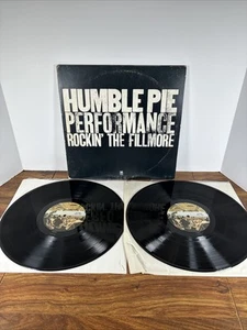HUMBLE PIE ( ROCKIN' THE FILLMORE ) 1970's DOUBLE VINYL LP w/ Peter Frampton VG - Imagen 1 de 18